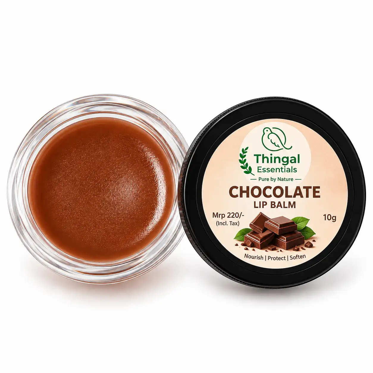 சாக்லேட் – 100% இயற்கை லிப் பால்ம் - image 1