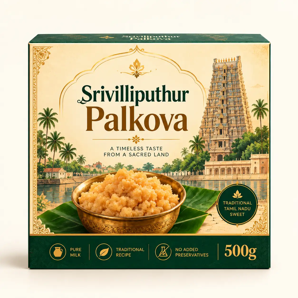 Srivilliputhur Palkova - 500g - image 1