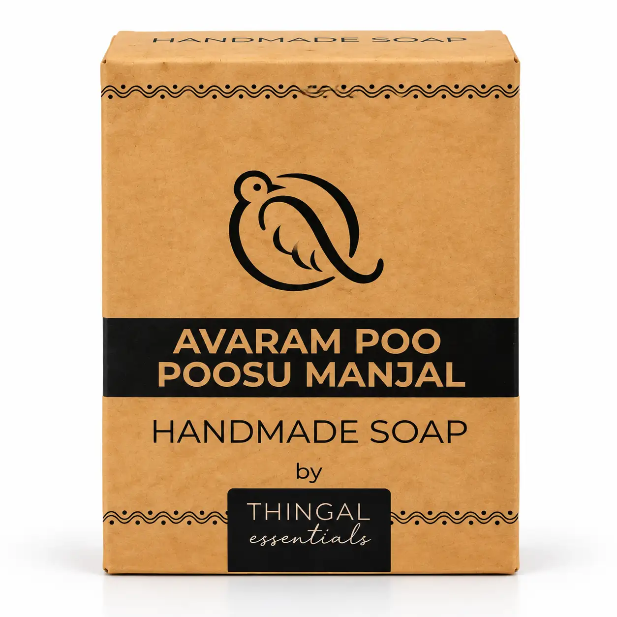 ஆவரம்பூ / பூசு மஞ்சள் இயற்கை சோப்பு - கையால் தயாரிக்கப்பட்டது - image 1