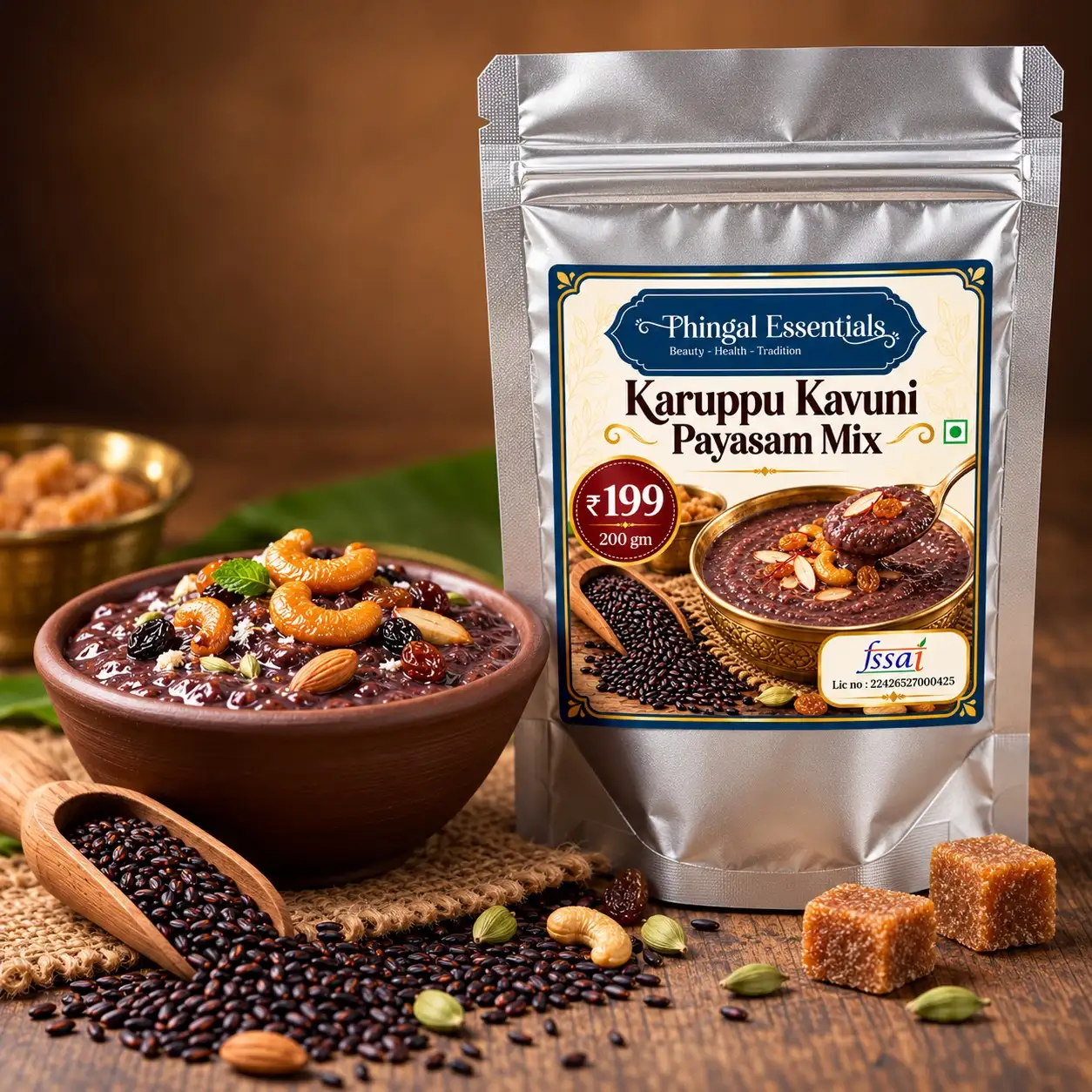 Karuppu Kavuni Payasam Mix - Single Pack (200g) - image 1