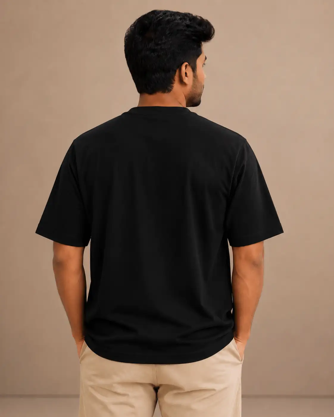 Aaruvadhu Sinam | Aathichoodi Collection | Calm Mind Oversized T-Shirt (Black) - image 3